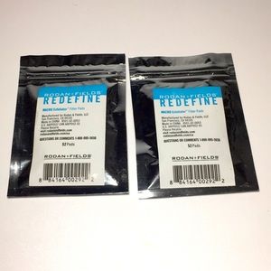 LOT OF 2 BAGS RODAN and FIELDS REDEFINE Macro Exfoliator Filter Pads - 52pc each
